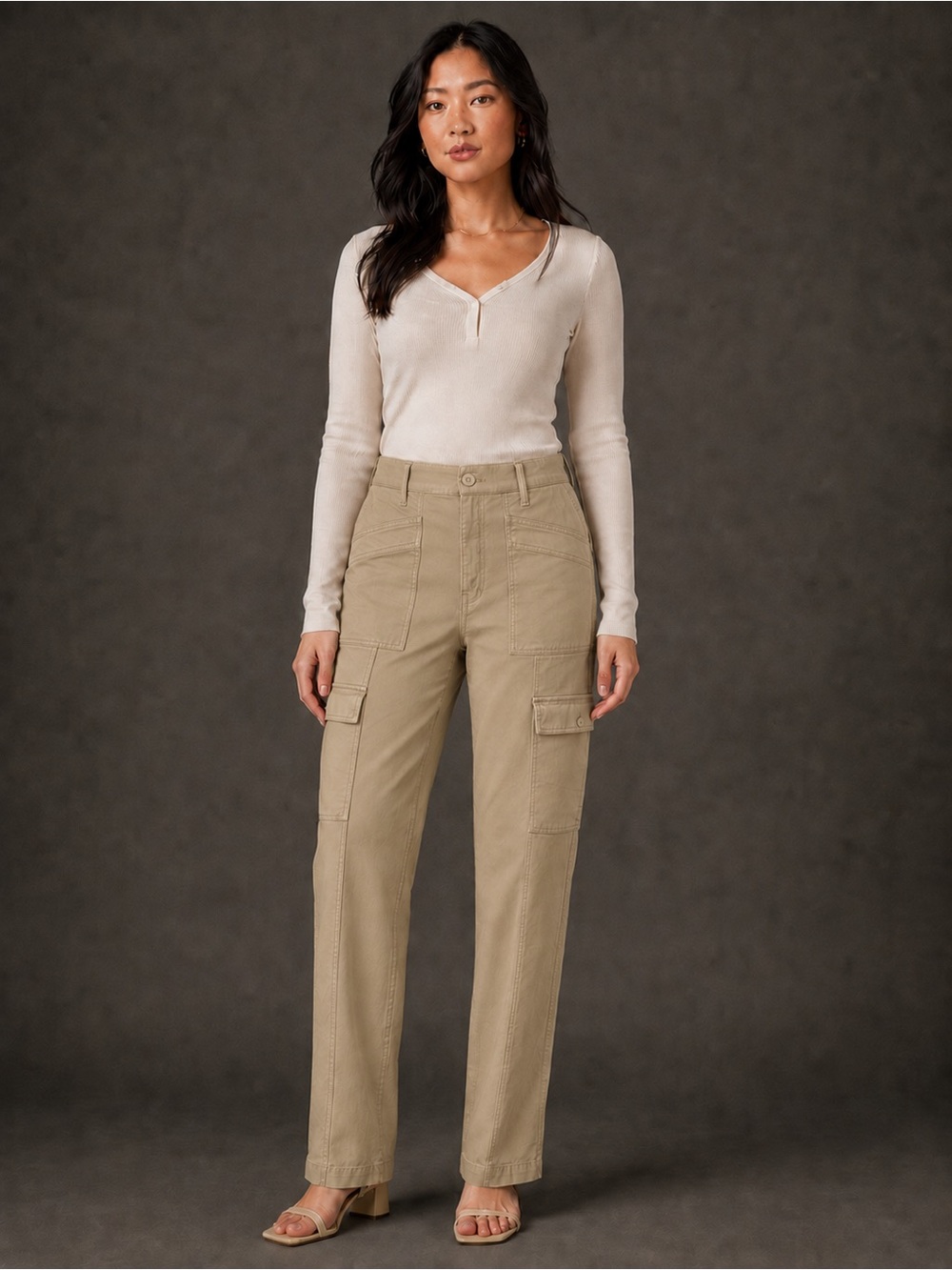 Madewell ’90s Straight Cargo Pants 29 Khaki Utility Gorpcore